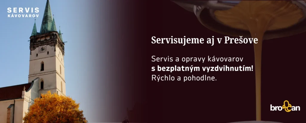 Servis kávovarov Prešov